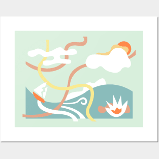 Boat Fire Posters and Art